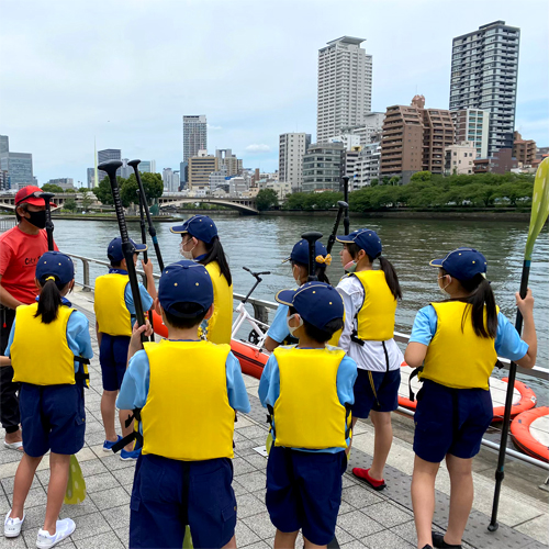 ガールスカウトの体験会