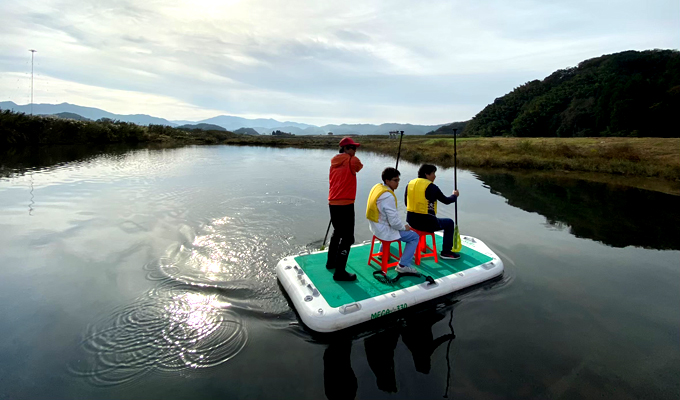 加陽湿地まつり SUP体験会