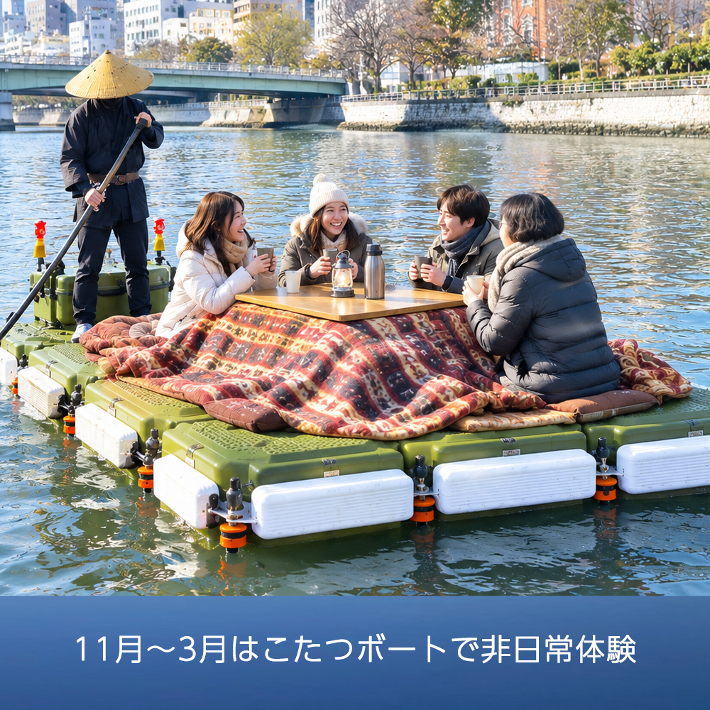 水上さんぽガイドツアー 中之島公園ぐるっと | 日本シティサップ協会